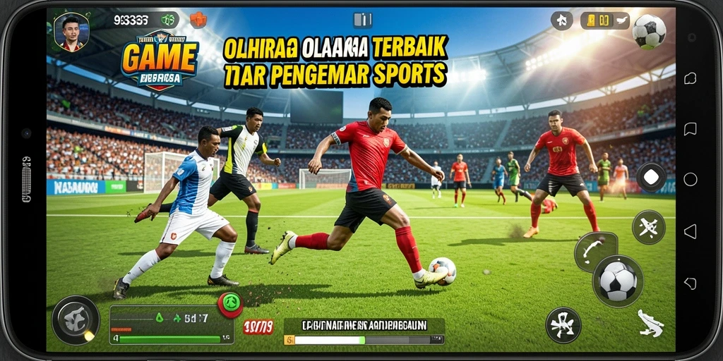 Tampilan gameplay olahraga yang menarik dan mendebarkan di 93337.