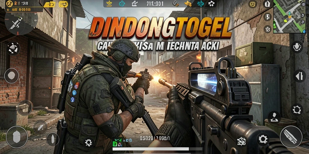 Tangkapan layar permainan DINGDONGTOGEL yang penuh aksi FPS.
