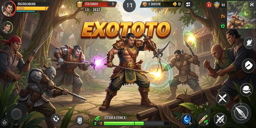 Tampilan menarik dari gameplay <strong>EXOTOTO</strong> yang penuh strategi.