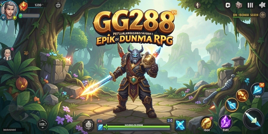 Tampilan gameplay epik dan imersif di GG288.