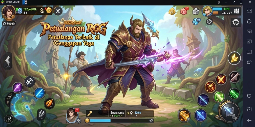 Tampilan menarik dari gameplay MEGAVISA88 yang penuh aksi.