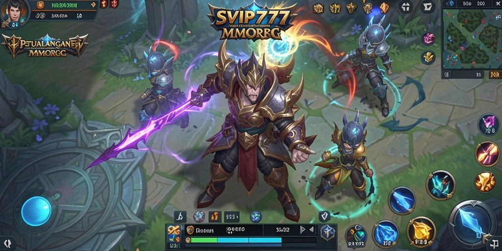 Tampilan menakjubkan dari gameplay SVIP777 dalam dunia MMORPG.