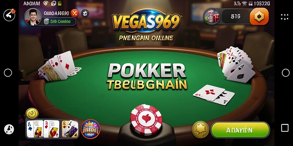 Tampilan gameplay dalam aplikasi VEGAS969 yang seru dan penuh tantangan.